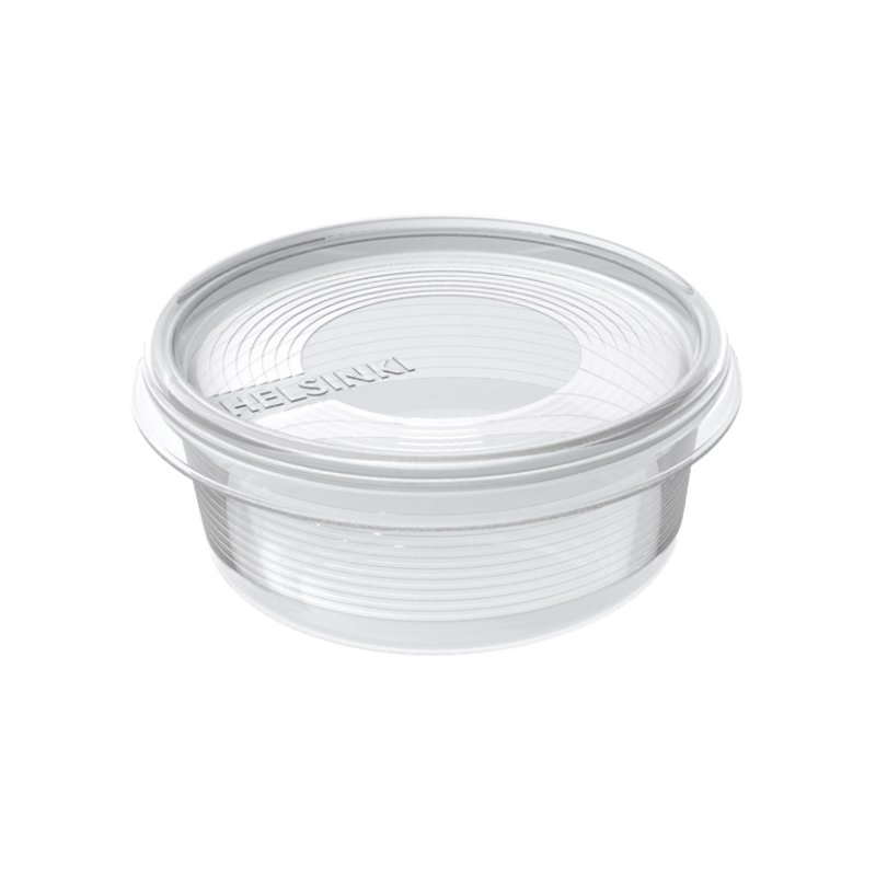 Plastic vriesbakje Helsinki, 0,15 liter, rond